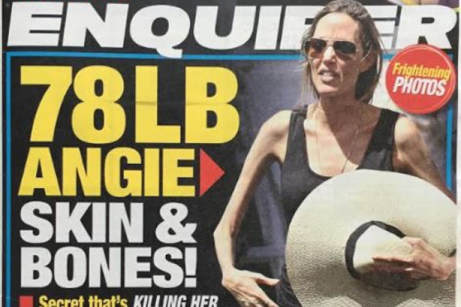 National Enquirer - Angelina Jolie