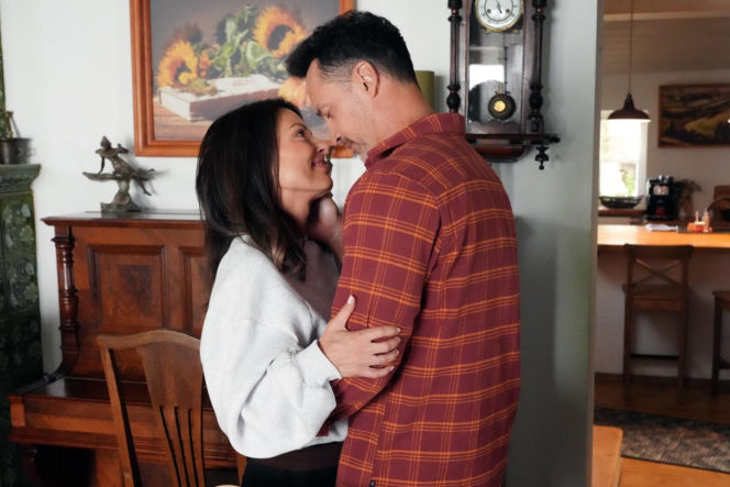 Barwy szczęścia, odcinek 3284. Kasia (Katarzyna Glinka), Mariusz (Rafał Cieszyński)