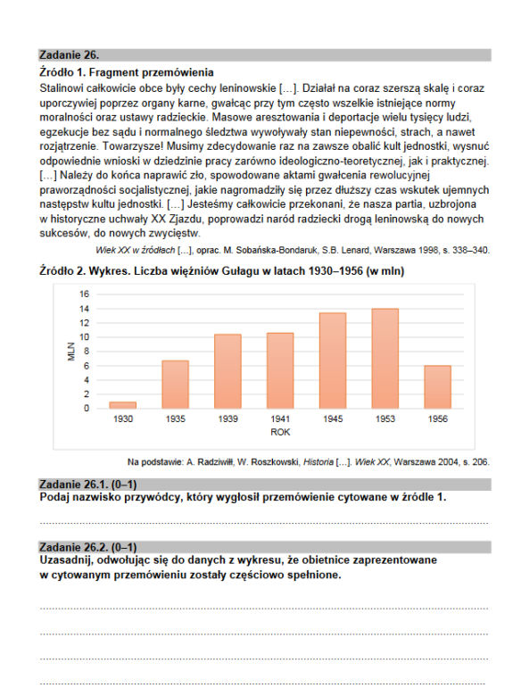 Matura rozszerzona 2022 historia - arkusz PDF