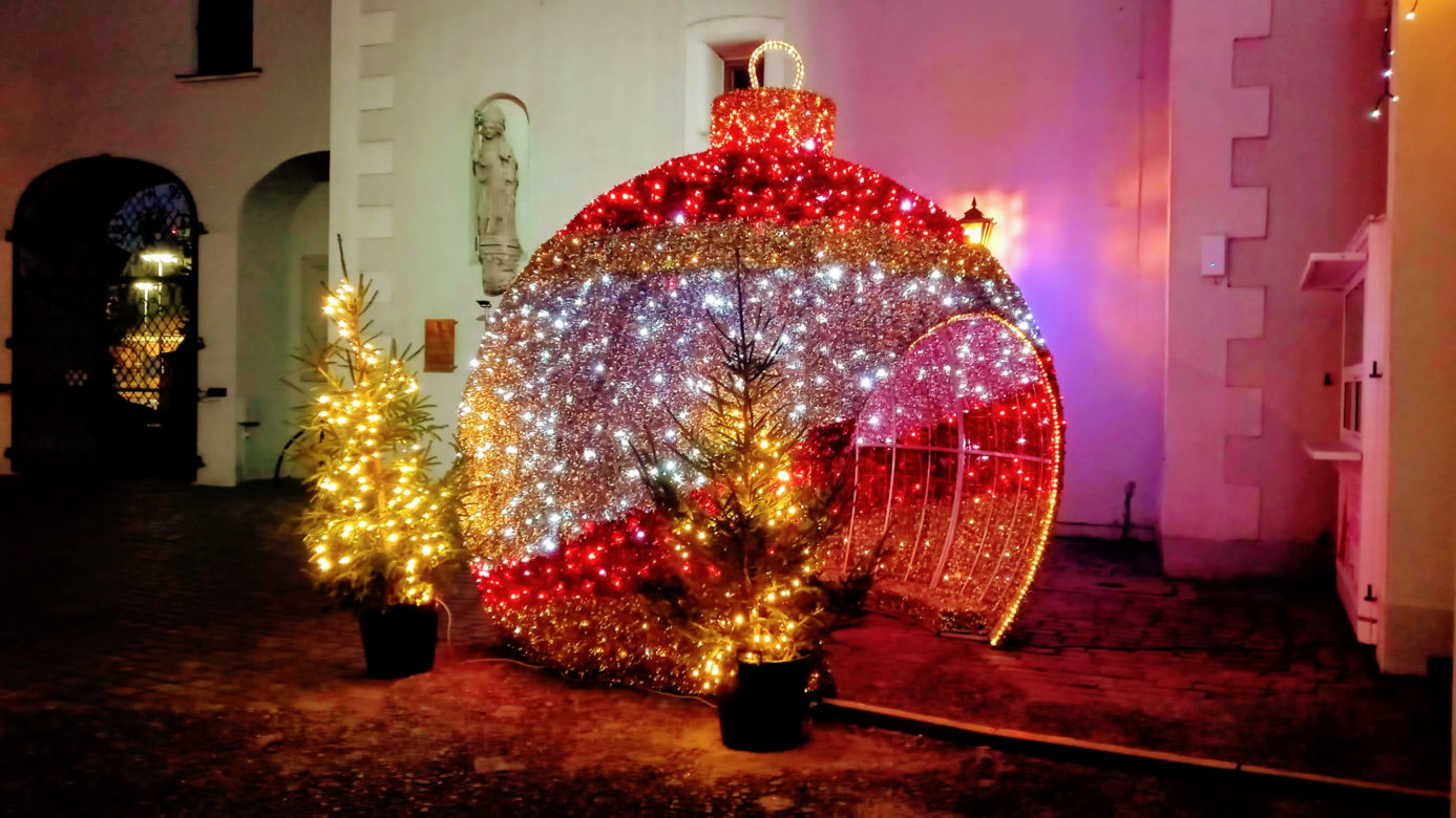 Iluminacje świąteczne w Szczecinie