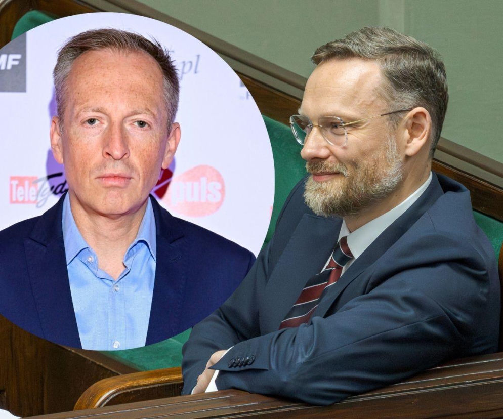 Człowiek Nawrockiego o reporterze TVN24. Pół-dziennikarz. To nawiązanie do jego nazwiska? Piasecki nie wytrzymał!