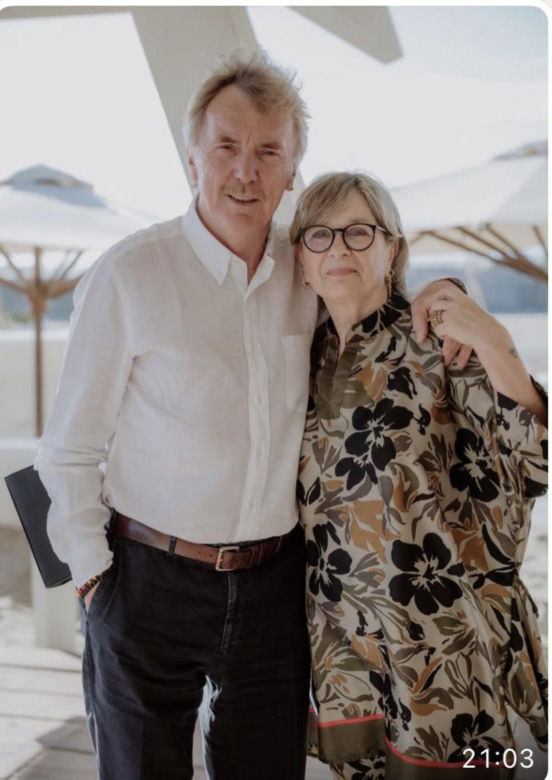 Zbigniew Boniek świętuje rocznicę ślubu