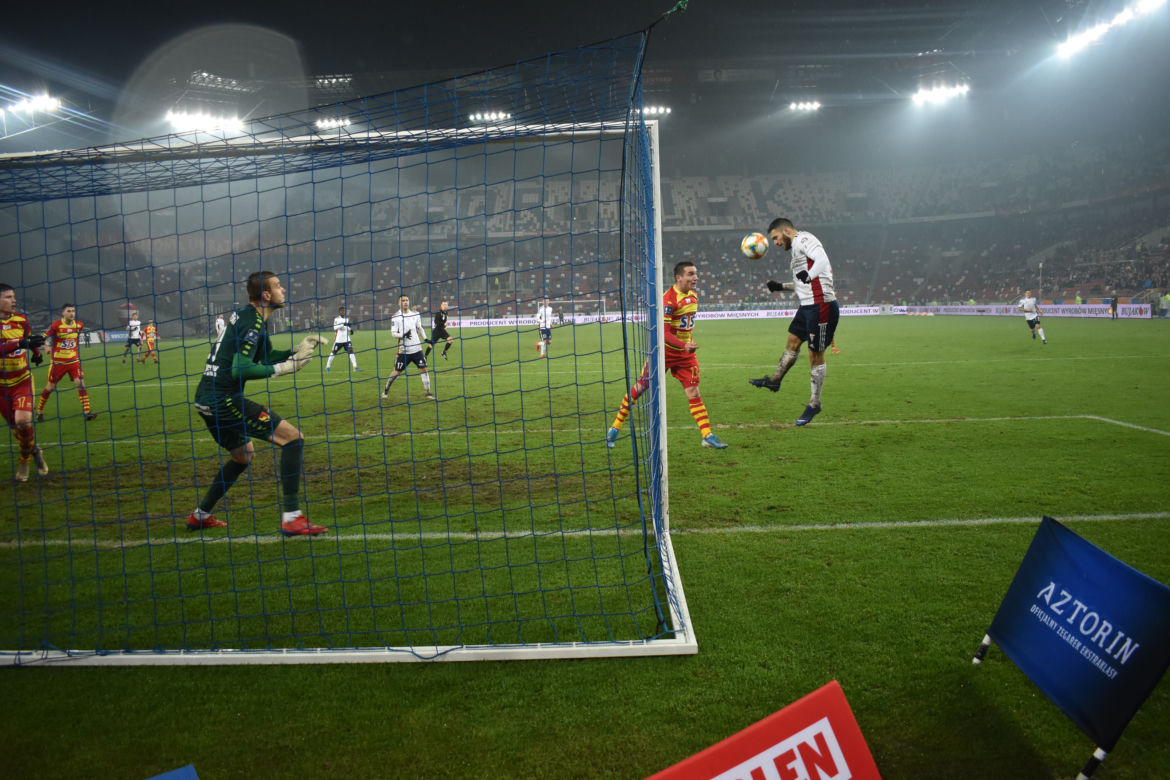 Górnik wygrywa wysoko na koniec roku. Jagiellonia pokonana na Arenie Zabrze [ZDJĘCIA KIBICÓW]