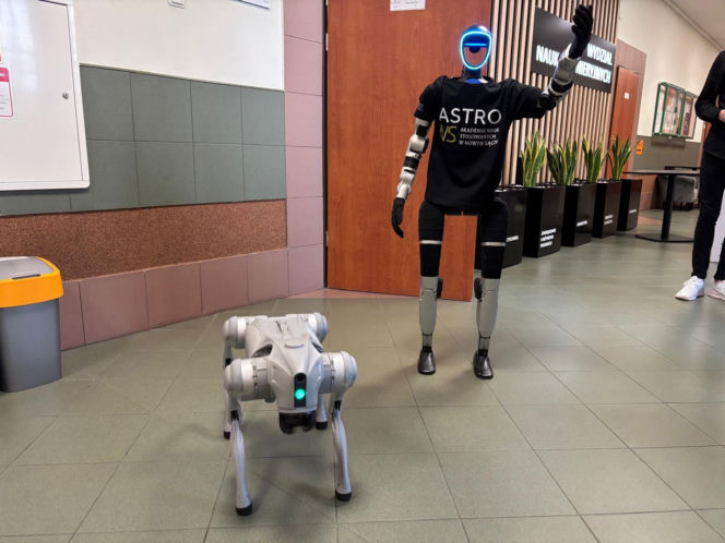 Robo-pies w Akademii Nauk Stosowanych w Nowym Sączu