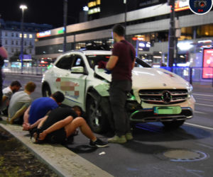 Nocny pościg w centrum Warszawy. Policja użyła gazu 