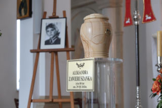 Pogrzeb Aleksandry Zawieruszanki