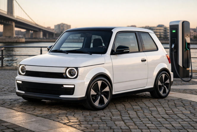 Maluch w wersji elektrycznej