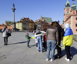 Spontaniczny protest matek z Ukrainy. „Powstrzymajmy zabijanie dzieci”