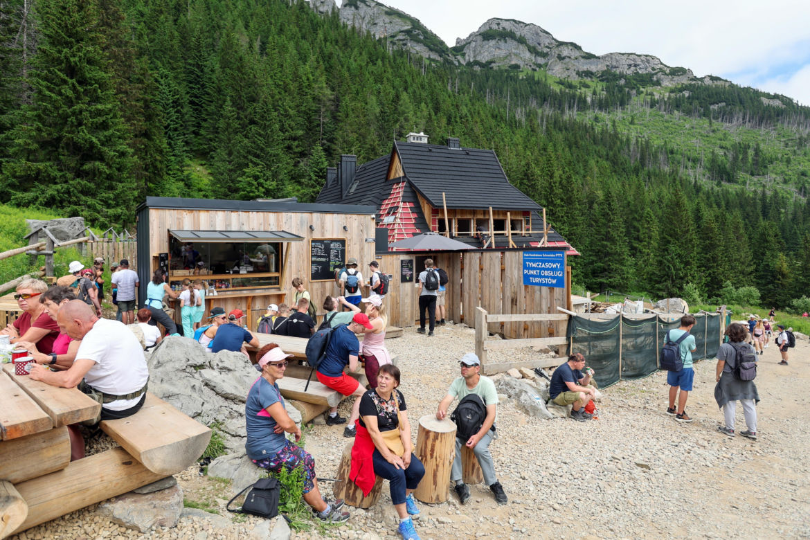 Remont schroniska na Hali Kondratowej