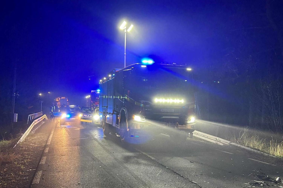 Śmiertelny wypadek na DK76