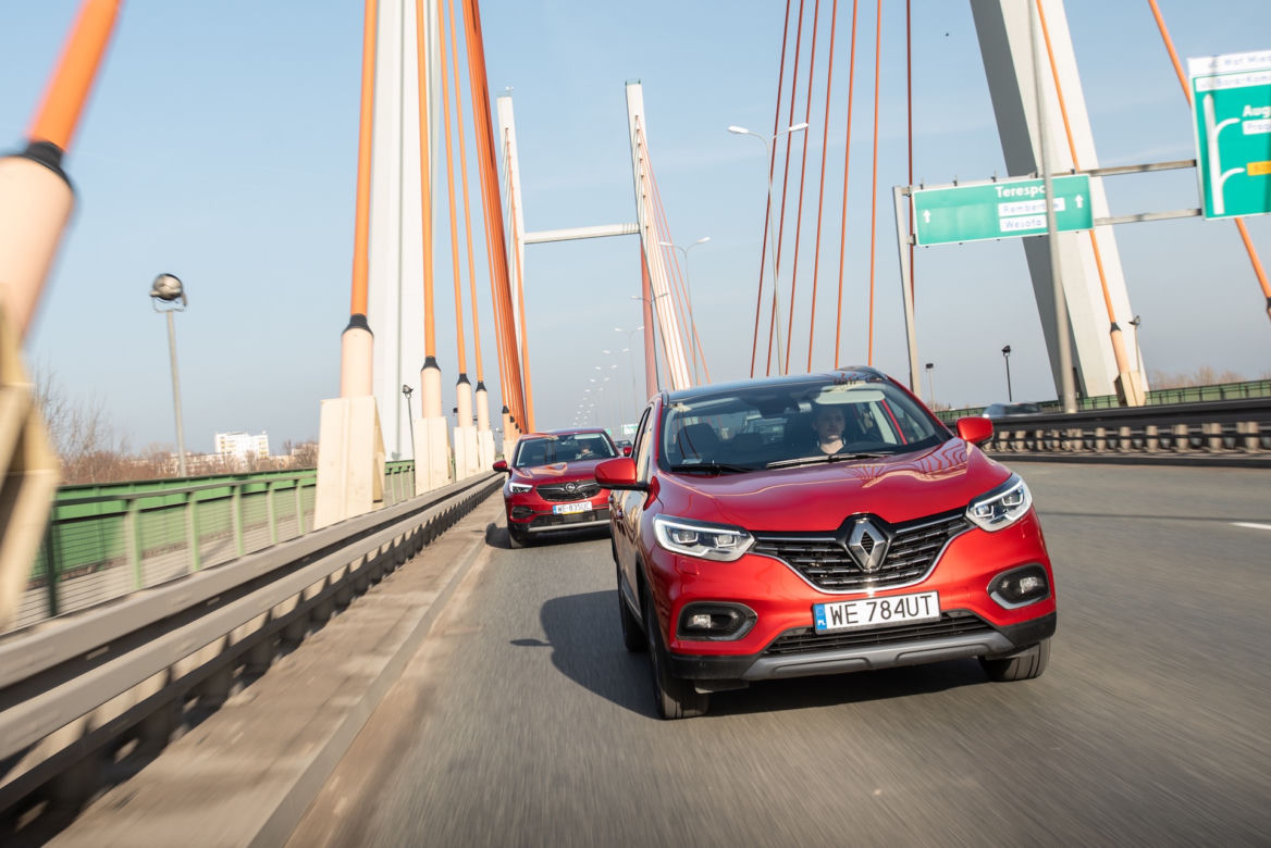 Renault Kadjar TCe 140 FAP vs Opel Grandland X 1.5 Diesel 130 KM Start/Stop AT8