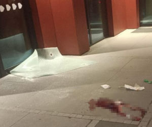 Tragedia w akademiku. Na 20-latka spadł szklany dach