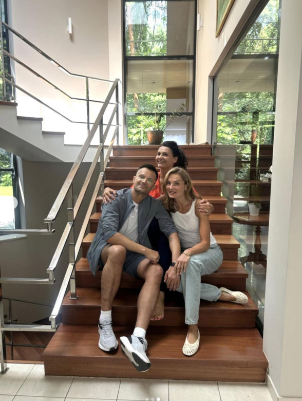 Plan "Zaraz wracam". Małgorzata Pieczyńska, Małgorzata Socha, Mikołaj Krawczyk