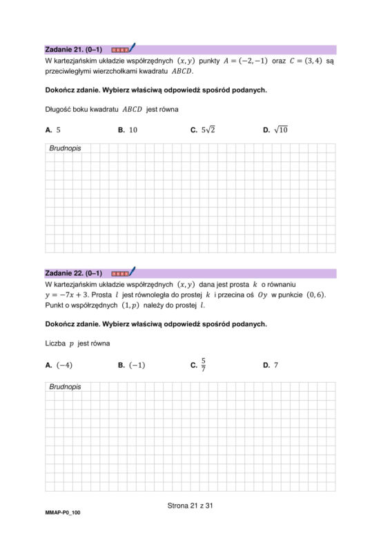 Matura próbna matematyka 2024 - arkusz CKE 6.12.2024