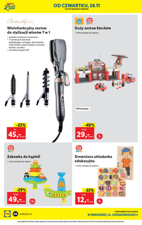 Gigantyczne promocje w warszawskim Lidlu