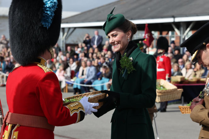 Księżna Kate cała w zieleni na Dniu Świętego Patryka! Dobrze wyglądała?