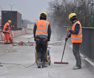 Przebudowa Estakady Pomorskiej - marzec 2021