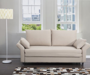 Beżowa sofa