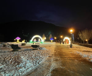 Świąteczne iluminacje w Muszynie