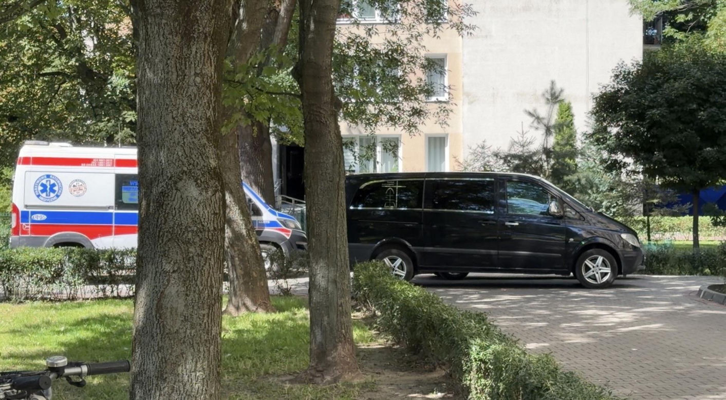 Senior spadł z 8. Piętra, nie przeżył upadku