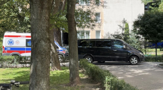 Senior spadł z 8. Piętra, nie przeżył upadku