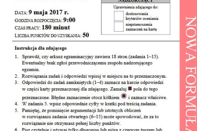 Matura 2017 matematyka rozszerzona