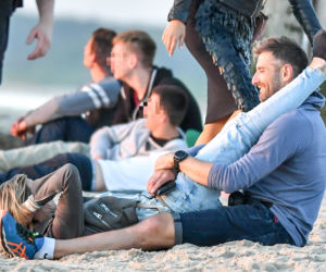 Koroniewska Dowbor Hyży Rock plaża SOPOT