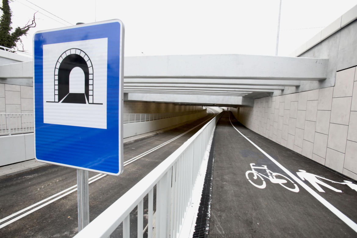 Tunel w Sulejówku otwarty