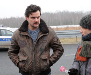 KOMISARZ ALEX 3 sezon. Michał Orlicz (Antoni Pawlicki), Lucyna (Magdalena Walach)