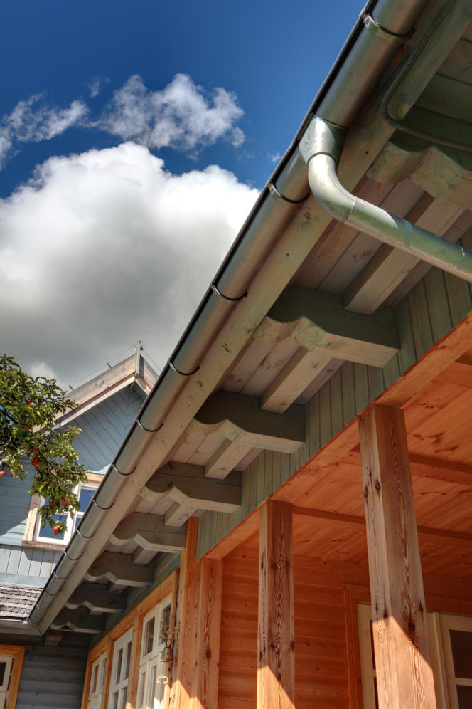 Drewniany dom na Podlasiu