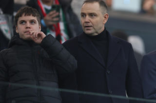 Legia - Sparta: Karol Nawrocki na meczu Legii! Prezydent wspiera stołeczny klub w walce w Lidze Konferencji