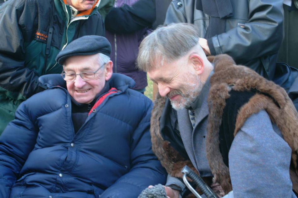 Andrzej Seweryn i jego żony