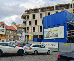Budowa hotelu na Podzamczu