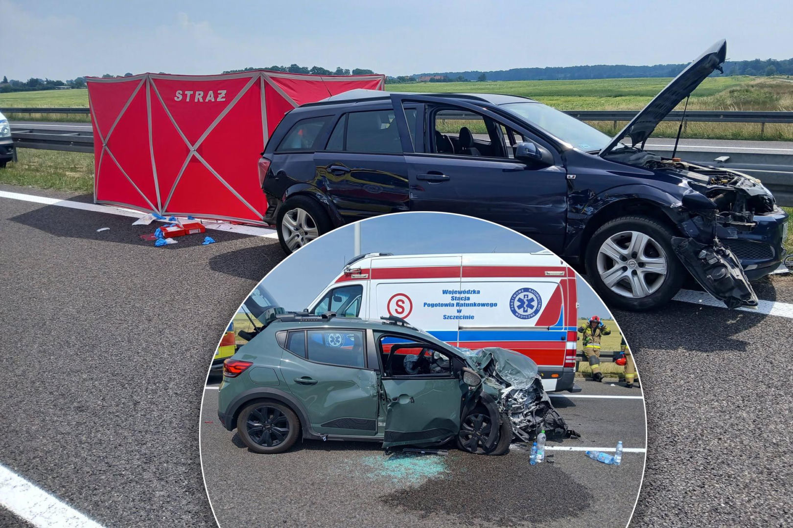 Tragiczny wypadek na trasie S3! Ofiara i ranni, trasa zablokowana ...