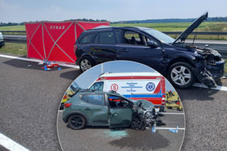 Tragiczny wypadek na trasie S3! Ofiara i ranni, trasa zablokowana