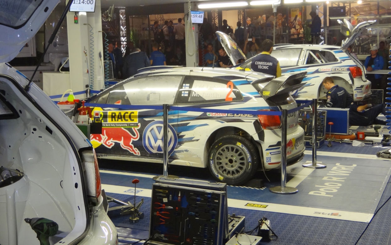 Strefa serwisowa, WRC, World Rally Championship, rajdy