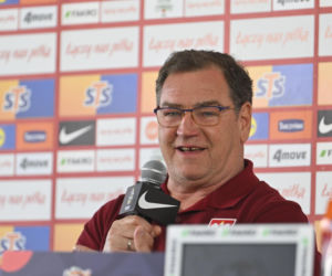 Konferencja reprezentacji Polski: Jan Urban i Wiktor Nowak