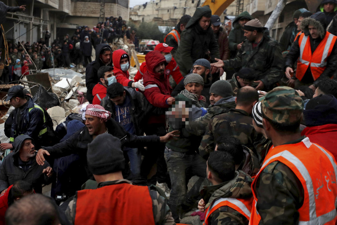 Trzęsienie ziemi w Trucji i Syrii