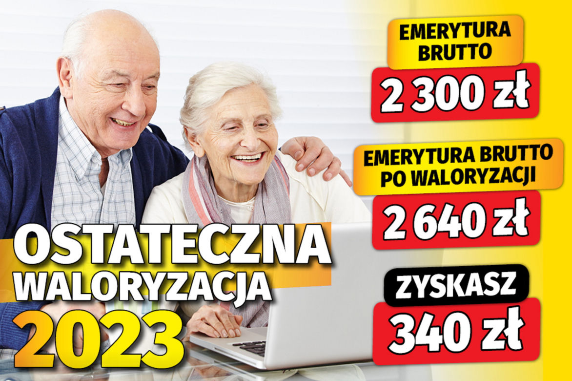 Ostateczna waloryzacja 2023 