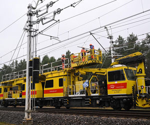 Nagłe zatrzymanie pociągu pod Puławami. Mamy zdjęcia!