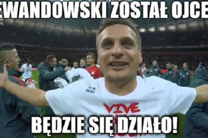 Robert Lewandowski - dziecko powodem do dumy internautów! MEMY