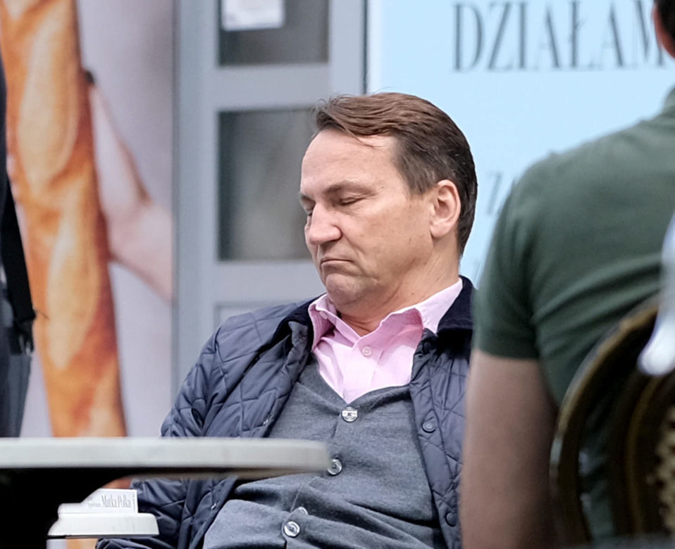 Radosław Sikorski z żoną Anną Applebaum