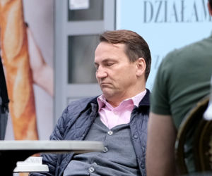 Radosław Sikorski z żoną Anną Applebaum
