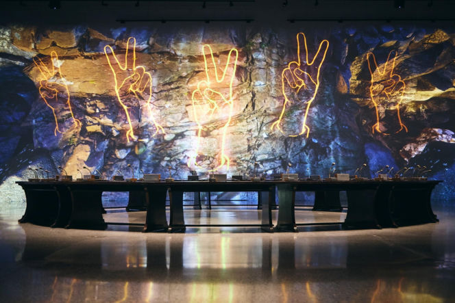 Okrągły stół w Muzeum Historii Polski