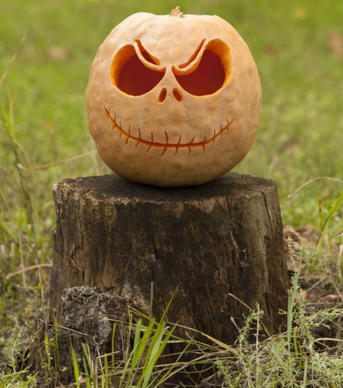 Dekoracje z dyni na Halloween