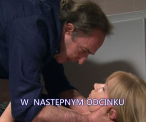 Na Wspólnej odc. 2911. Ewa (Ewa Gawryluk), Arek Ostrowski (Marek Kalita)