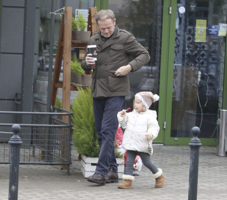 Donald Tusk spędził weekend z wnuczką