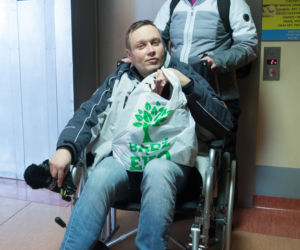 Ze stoku zjechałem na SOR