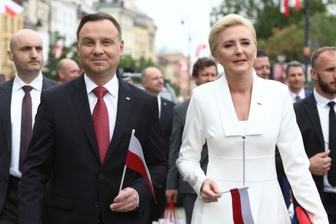 Agata Duda, Andrzej Duda