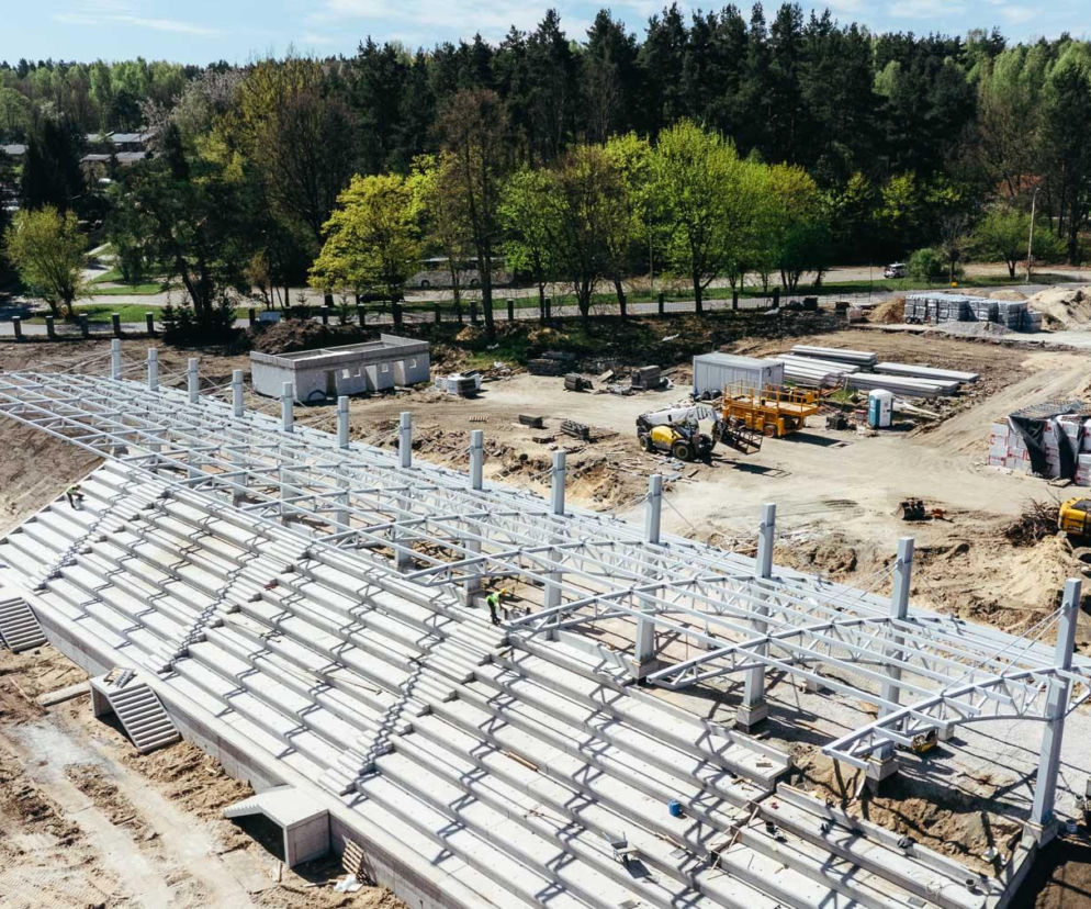 Remont stadionu Granatu w Skarżysku-Kamiennej